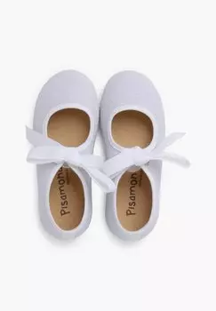 Балетки с ремешками MERCEDITAS CIERRE LAZO FAYA Pisamonas, белый
