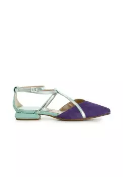 Балетки с ремешком CAFNOIR