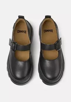 Балетки с ремешком Camper, черный