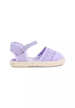 Балетки с ремешком Con Hebilla Pisamonas, лила