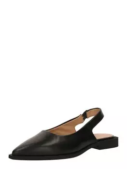 Балетки с ремешком Copenhagen, черный