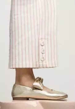 Балетки с ремешком Gioseppo, золотой