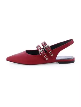 Балетки с ремешком Kennel & Schmenger Greta, красный