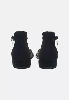 Балетки с ремешком KHARISMA, черный