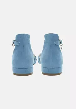 Балетки с ремешком KHARISMA, голубой