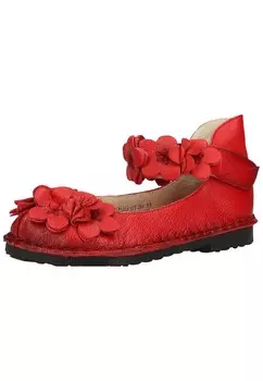 Балетки с ремешком Laura Vita Hocobio, красный