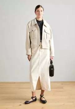 Балетки с ремешком на щиколотке Anna Field, черный