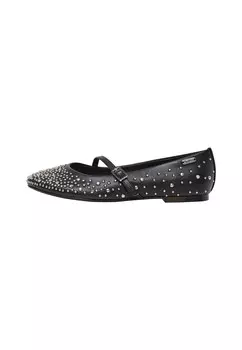 Балетки с ремешком Pepe Jeans Diane, черный