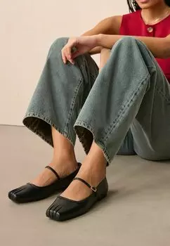 Балетки с ремешком REGULAR FIT - FOREVER COMFORT SQUARE TOE Next, черный