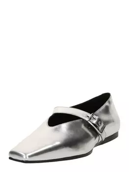 Балетки с ремешком VAGABOND SHOEMAKERS WIOLETTA, серебряный