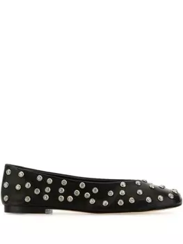 Балетки с заклепками Gimaguas, черный