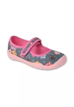 Балетки с застежкой Befado, розовый