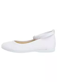 Балетки с застежкой Pisamonas, белый