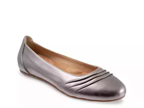 Балетки Safi Softwalk, Pewter Metallic