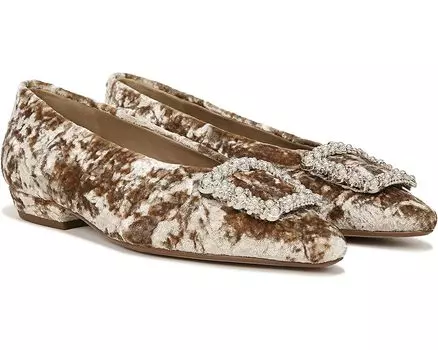Балетки Sam Edelman Janinaluster, цвет Prosecco Suede