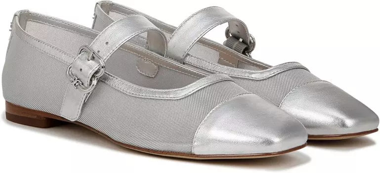 Балетки Sam Edelman Miranda, цвет Soft Silver