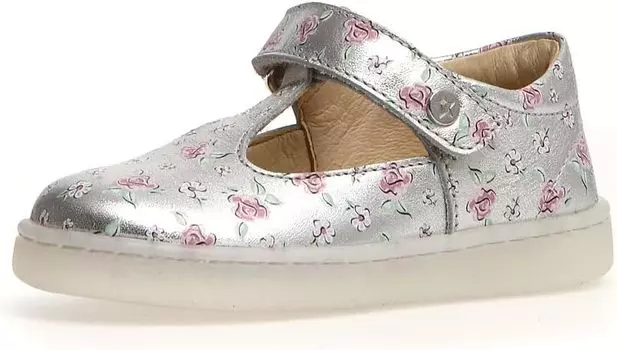 Балетки Samona VL Naturino, цвет Silver