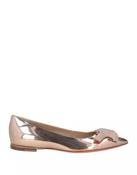 Балетки Santoni, медь