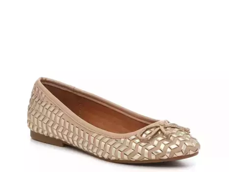 Балетки Sargena Lucky Brand, Dusty Sand Blush/Gold Metallic