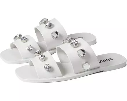 Балетки Schutz Lizzie Crystal, белый