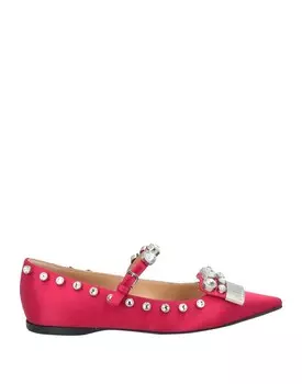 Балетки Sergio Rossi, бордовый