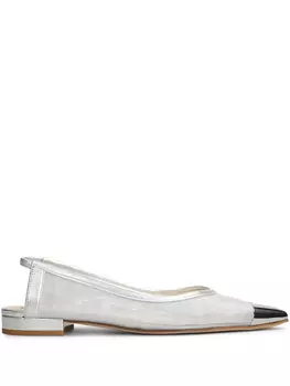 Балетки сетчатые Fabio Rusconi, серебряный