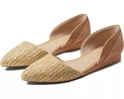 Балетки Seychelles Great Escape, цвет Natural Raffia/Vacchetta Leather