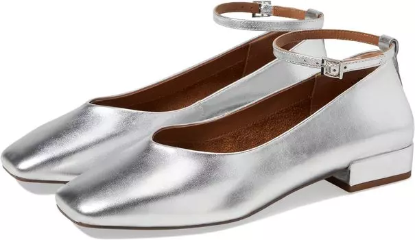 Балетки Seychelles Pumpkin, серебряный