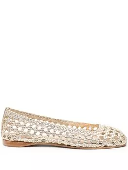 Балетки Shell Paloma Barcel, золотой