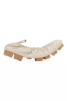 Балетки Shore Bottega Veneta, цвет sea salt
