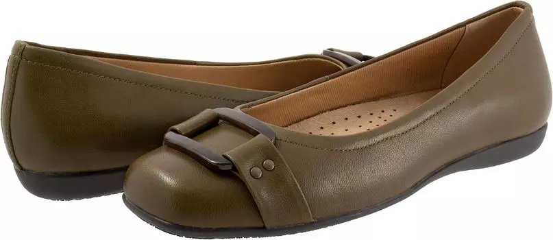 Балетки Sizzle Signature Trotters, цвет Olive