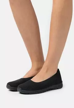 Балетки Skechers, черный