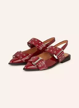 Балетки-Слинги гранд аве Steve Madden, красный