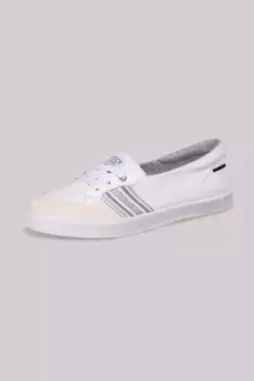 Балетки SOCCX, с мягкой текстильной стелькой, белый