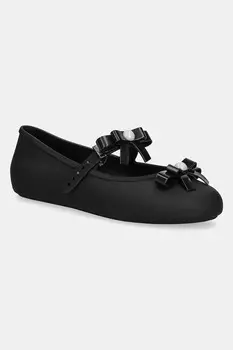 Балетки SOFT BALLERINA BOW с бантиком Melissa, черный
