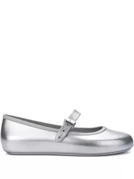 Балетки Soft с пряжками Melissa, серый