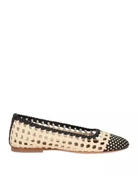 Балетки Staud, молочный