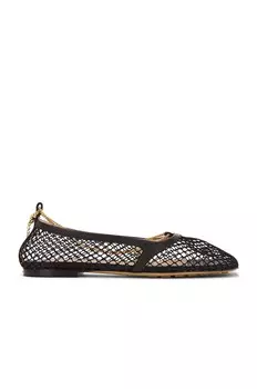 Балетки Stretch Flat Bottega Veneta, черный