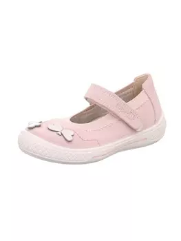 Балетки superfit, цвет rosa/silber