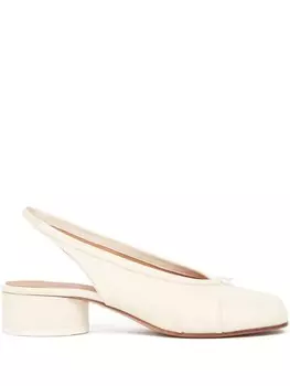 Балетки Таби 40 мм Maison Margiela, нейтральный цвет