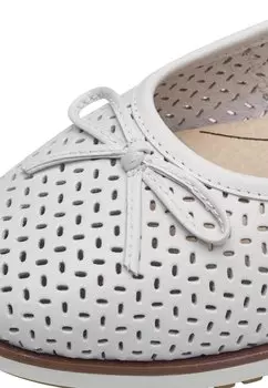 Балетки Tamaris, белый