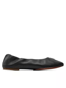 Балетки Th Elevated Elastic Ballerina Tommy Hilfiger, черный