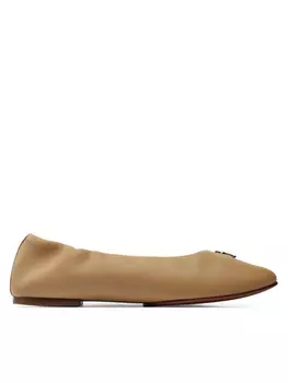 Балетки Th Elevated Elastic Ballerina Tommy Hilfiger, хаки