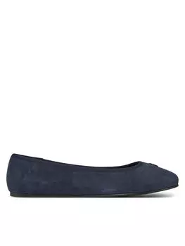Балетки Th Hardware Suede Ballerina FW0FW08655 Tommy Hilfiger, синий