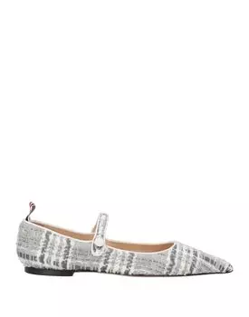 Балетки Thom Browne, светло-серый