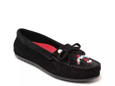 Балетки Thunderbird Animikii Moccasin Loafer Minnetonka, черный
