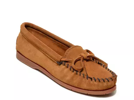 Балетки Tie Slip-On Minnetonka, цвет cognac