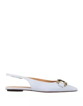 Балетки Tod'S, светло-серый