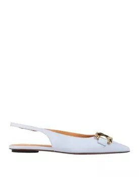 Балетки Tod'S, светло-серый