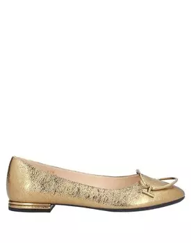 Балетки Tod'S, золото